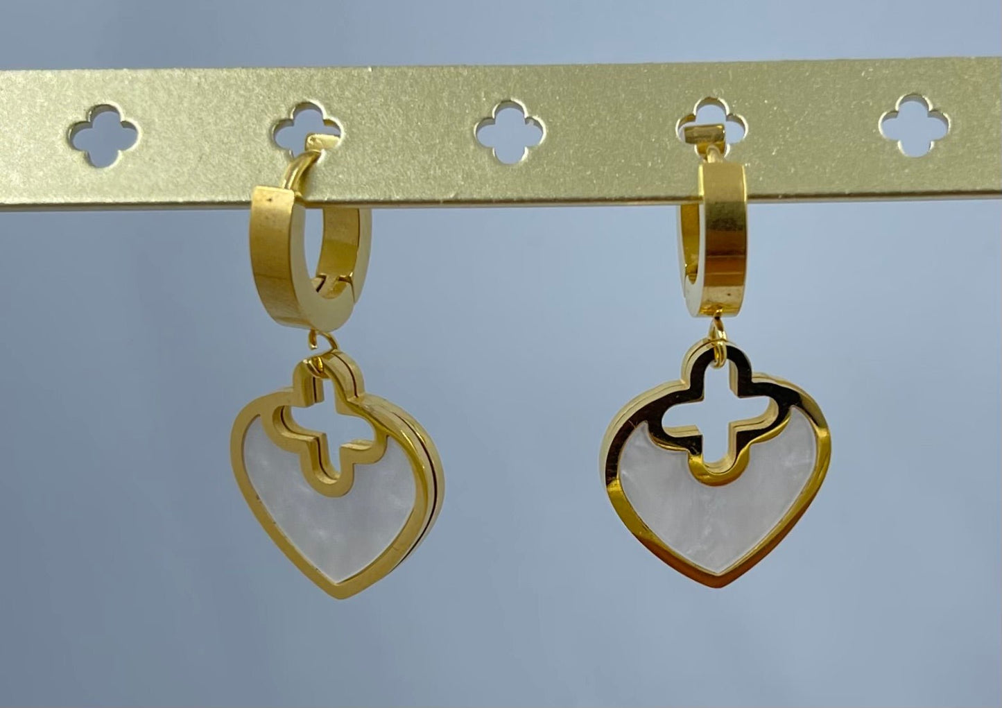 Boucles d’oreille believe in love - SatisRose